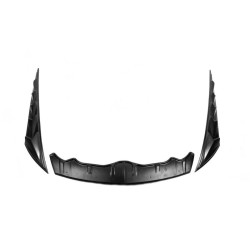 Купить Комплект накладок на капот DRAGON (2015-2019, 3 шт) для Mitsubishi L200