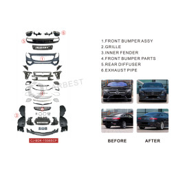 Купити Комплект обвісів S65 AMG для Mercedes S-class C217 Coupe