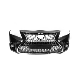 Купить Передний бампер в сборе (рестайлинг, Lexus-стиль V2) для Toyota Camry 2006-2011 гг