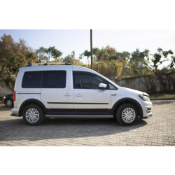 Купить Комплект молдингов и расширителей арок 2 двери, длинная база для Volkswagen Caddy 2015-2020 гг