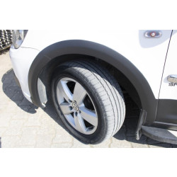 Купить Комплект молдингов и расширителей арок 2 двери, длинная база для Volkswagen Caddy 2015-2020 гг