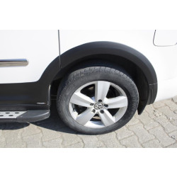 Купить Комплект молдингов и расширителей арок 2 двери, длинная база для Volkswagen Caddy 2015-2020 гг