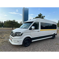 Купить Накладка на передний бампер 510B (под покраску) для Volkswagen Crafter 2016- гг