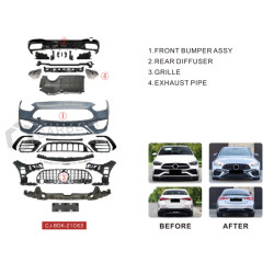 Купити Комплект обвісів (C63 AMG) для Mercedes C-class W206 2022- рр