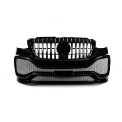 Купить Передний бампер с решеткой ABS (под покраску) для Mercedes Sprinter W907/W910 2018- гг