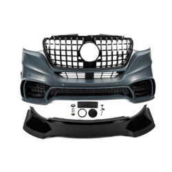 Купить Передний бампер с решеткой V2 (AMG) для Mercedes Sprinter W907/W910 2018- гг