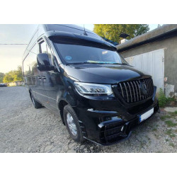 Купить Передний бампер с решеткой V2 (AMG) для Mercedes Sprinter W907/W910 2018- гг