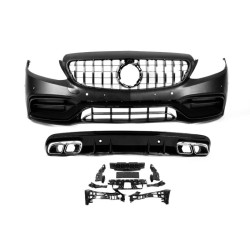 Купить Комплект обвесов с диффузором (AMG C63-designs 2018-2021) для Mercedes C-сlass W205