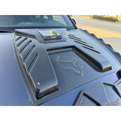 Купити Накладка на капот (ABS) для SsangYong Musso ІІ 2018- рр