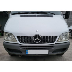 Купить Передняя решетка GT Panamericana Chrome Eco (CDI, 2002-2006 гг.) для Mercedes Sprinter W901/902/903/904/905