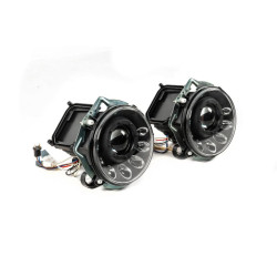 Купить Передние фары Мanor Black LED (2006-2017) для Mercedes G сlass W463