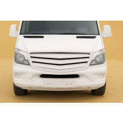 Купити Решітка Exclusive 2013-2018 рр. (під фарбування) для Mercedes Sprinter W906 рр