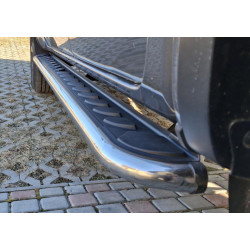 Купить Боковые пороги Maydos V-1 (2 шт., алюминий) Длина 213 см