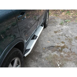 Купити Бокові пороги Mevsim (2 шт., Алюміній) Довжина 193 см