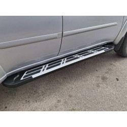 Купити Бокові пороги Sunrise (2 шт., Алюміній) Довжина 223 см