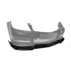 Купить Накладка на передний бампер DPT V1 (2011-2015, черный глянец) для Mercedes C-class W204