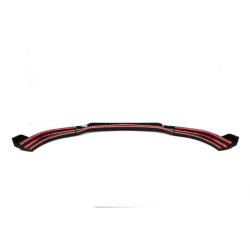 Купить Накладка на передний бампер DPT V1 (2011-2015, черный глянец) для Mercedes C-class W204