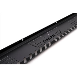 Купить Боковые пороги Dakar V1 без LED (2019-2025, 2 шт, металл) для Mitsubishi L200