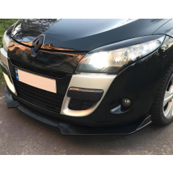 Купить Универсальная передняя Lip накладка DPT V-1 (ABS, черный глянец)