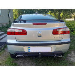 Купить Универсальный задний диффузор DPT V-2 (ABS) (черный глянец)