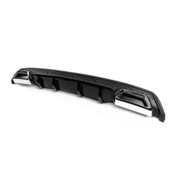 Купить Универсальный задний диффузор DPT V-2 (ABS) (черный глянец)