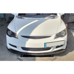 Купить Универсальная передняя Lip накладка DPT V-2 (ABS, черный глянец)