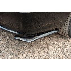 Купить Flap накладка на задний бампер DPT (ABS) (2шт) (черный глянец) для Volkswagen Caddy 2010-2015 гг