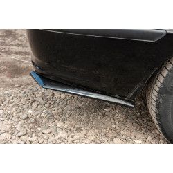 Купить Flap накладка на задний бампер DPT (ABS) (2шт) (черный глянец) для Volkswagen Caddy 2010-2015 гг