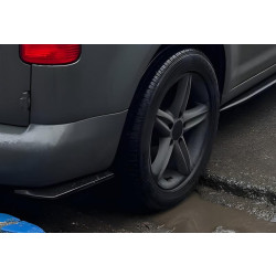 Купить Flap накладка на задний бампер DPT (ABS) (2шт) (черный глянец) для Volkswagen Caddy 2010-2015 гг