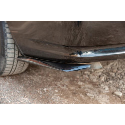 Купить Flap накладка на задний бампер DPT (ABS) (2шт) (черный глянец) для Volkswagen Caddy 2010-2015 гг