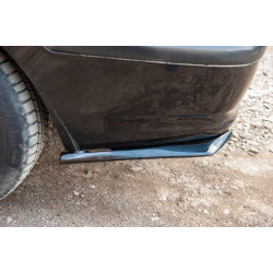 Купить Flap накладка на задний бампер DPT (ABS) (2шт) (черный глянец) для Volkswagen Caddy 2010-2015 гг