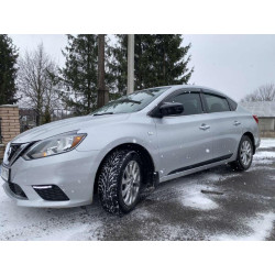 Купить Универсальные молдинги двери DPT (ABS) (4шт) (черный глянец)