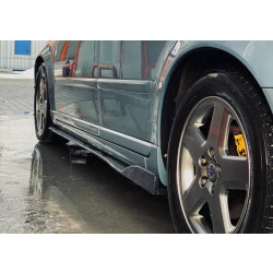 Купить Универсальная накладка на боковые пороги DPT Black (ABS) (2шт) (черный глянец)