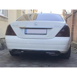 Купить Универсальный задний диффузор DPT Sport V-1 (серый-2025черный глянец)