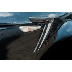 Купить Универсальные боковые жабры DPT V-3 (ABS) (2шт) (черный глянец)