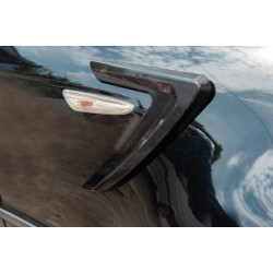 Купить Универсальные боковые жабры DPT V-3 (ABS) (2шт) (черный глянец)