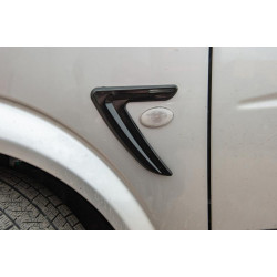 Купить Универсальные боковые жабры DPT V-3 (ABS) (2шт) (черный глянец)