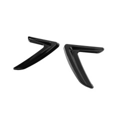 Купить Универсальные боковые жабры DPT V-3 (ABS) (2шт) (черный глянец)