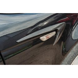 Купить Универсальные боковые жабры DPT V-4 (ABS) (2шт) (черный глянец)