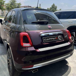 Купити Накладка на задній бампер EuroCap (ABS) для Fiat 500/500L