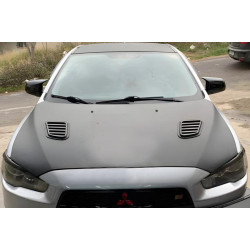 Купить Накладки на зеркала BMW-Style (2 шт) для Mitsubishi Lancer X 2008- гг