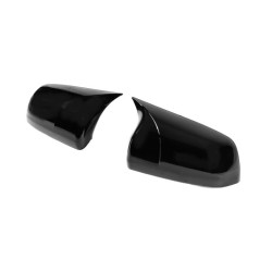 Купить Накладки на зеркала BMW-Style (2 шт) для Mitsubishi Lancer X 2008- гг