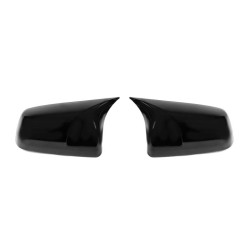 Купить Накладки на зеркала BMW-Style (2 шт) для Mitsubishi Lancer X 2008- гг