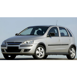 Купить Накладки на зеркала BMW-Style (2 шт) для Opel Corsa C 2000- гг