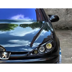 Купить Накладки на зеркала BMW-Style (2 шт) для Peugeot 206