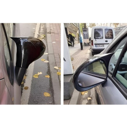 Купить Накладки на зеркала BMW-Style (2 шт) для Peugeot 308 2007-2013 гг