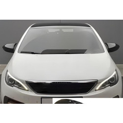 Купить Накладки на зеркала BMW-Style (2 шт) для Peugeot 308 2014-2021 гг
