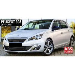 Купить Накладки на зеркала BMW-Style (2 шт) для Peugeot 308 2014-2021 гг