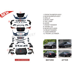 Купити Комплект рестайлінга в W223 AMG Line (без дверей) для Mercedes S-сlass W221