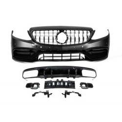 Купити Комплект обвісів з дифузором для Coupe (AMG C63-designs 2018-2021) для Mercedes C-сlass W205 рр